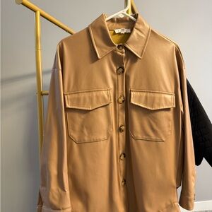 💕NEVER WORN💕THML Camel Utility Jacket